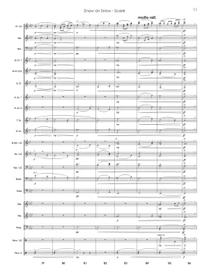 Snow on Snow - Vinther - Concert Band - Gr. 3