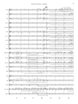 Snow on Snow - Vinther - Concert Band - Gr. 3
