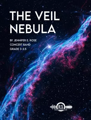 Randall Standridge - The Veil Nebula - Rose - Concert Band - Gr. 3.5
