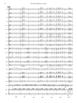 The Veil Nebula - Rose - Concert Band - Gr. 3.5