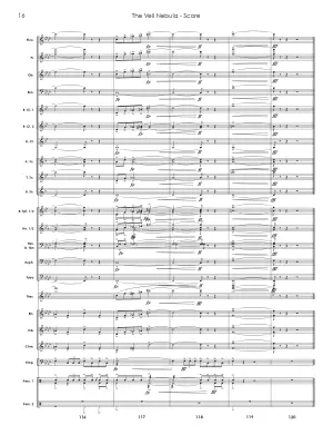 The Veil Nebula - Rose - Concert Band - Gr. 3.5
