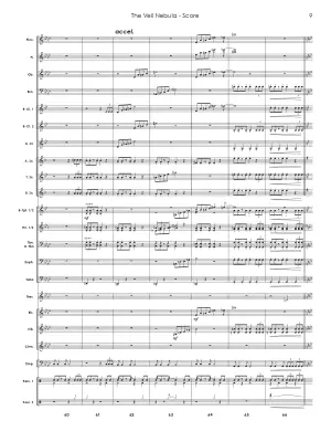 The Veil Nebula - Rose - Concert Band - Gr. 3.5