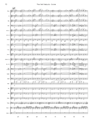 The Veil Nebula - Rose - Concert Band - Gr. 3.5