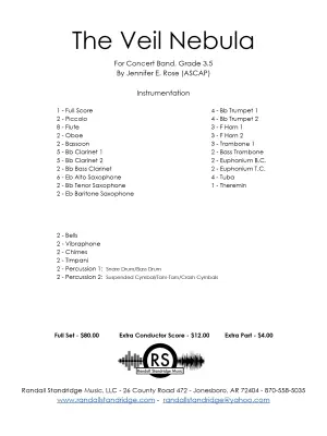 The Veil Nebula - Rose - Concert Band - Gr. 3.5