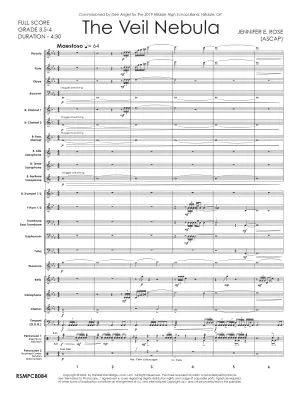 The Veil Nebula - Rose - Concert Band - Gr. 3.5
