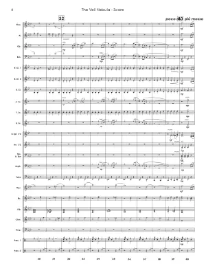 The Veil Nebula - Rose - Concert Band - Gr. 3.5
