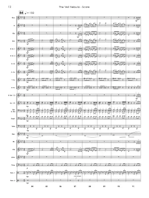 The Veil Nebula - Rose - Concert Band - Gr. 3.5
