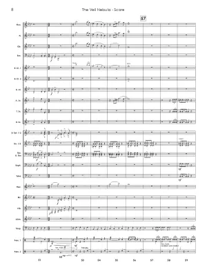 The Veil Nebula - Rose - Concert Band - Gr. 3.5