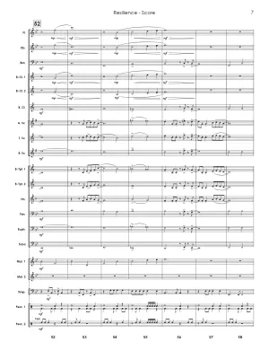 Resilience - Hall - Concert Band - Gr. 2.5