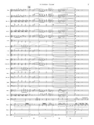 In Motion - Artau - Concert Band - Gr. 3.5