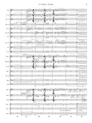 In Motion - Artau - Concert Band - Gr. 3.5