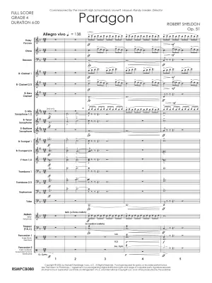 Paragon - Sheldon - Concert Band - Gr. 4