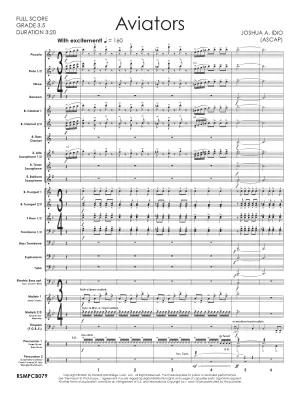 Aviators - Idio - Concert Band - Gr. 3.5