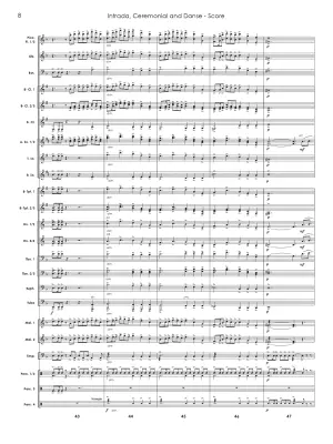 Intrada, Ceremonial and Danse - Huckeby - Concert Band - Gr. 4