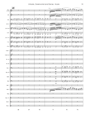 Intrada, Ceremonial and Danse - Huckeby - Concert Band - Gr. 4