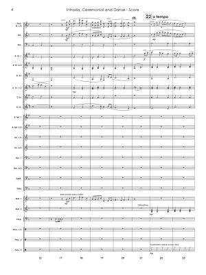 Intrada, Ceremonial and Danse - Huckeby - Concert Band - Gr. 4