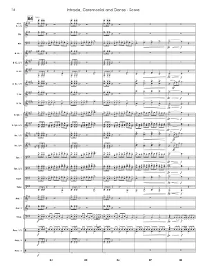Intrada, Ceremonial and Danse - Huckeby - Concert Band - Gr. 4