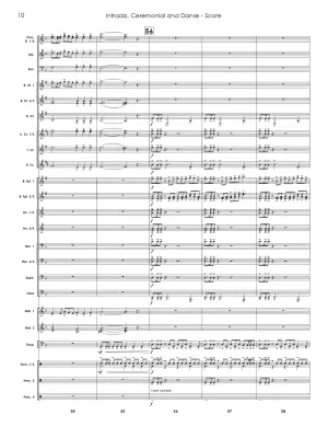 Intrada, Ceremonial and Danse - Huckeby - Concert Band - Gr. 4