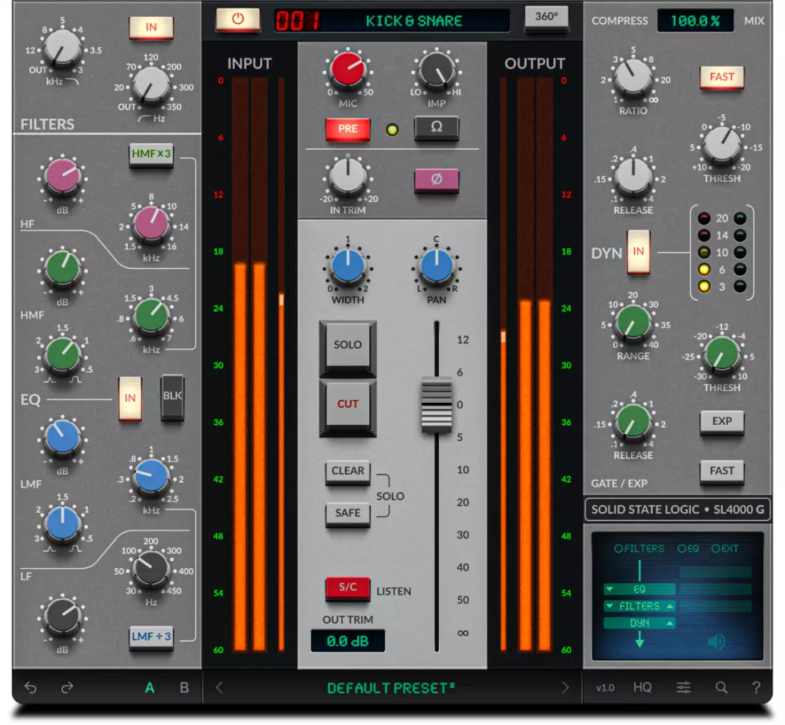 SSL 4K G Channel Strip - Download