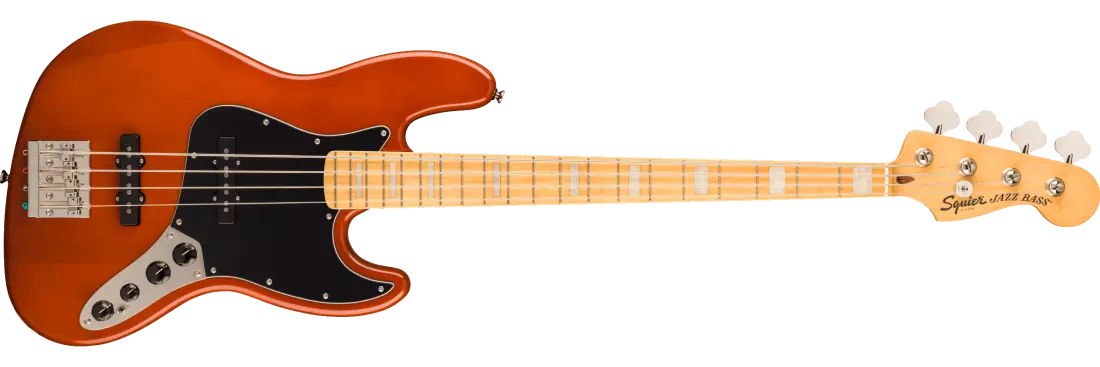 Classic Vibe Active \'70s Jazz Bass, Maple Fingerboard - Mocha