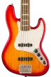 Classic Vibe Active \'70s Jazz Bass V, Laurel Fingerboard - Sienna Sunburst