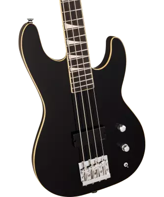 Pro Plus Limited Edition Pure Metal Concert Bass CB1A, Ebony Fingerboard - Gloss Black