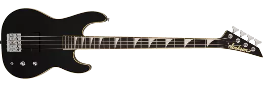 Jackson Guitars - Pro Plus Limited Edition Pure Metal Concert Bass CB1A, Ebony Fingerboard - Gloss Black