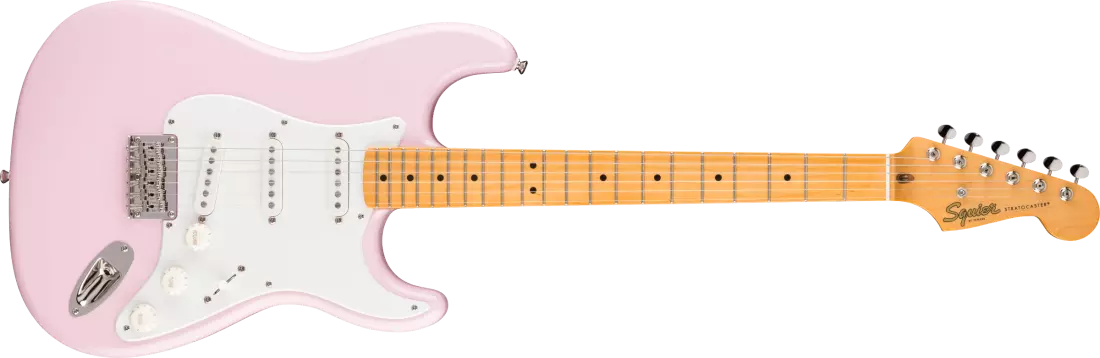 Classic Vibe \'50s Stratocaster HT, Maple Fingerboard - Shell Pink
