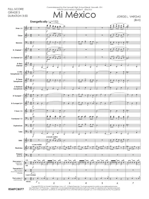 Mi Mexico - Vargas - Concert Band - Gr. 3