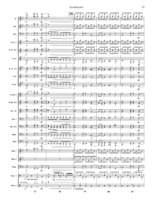 Sunbloom - Lendt - Concert Band - Gr. 3