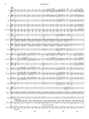 Sunbloom - Lendt - Concert Band - Gr. 3