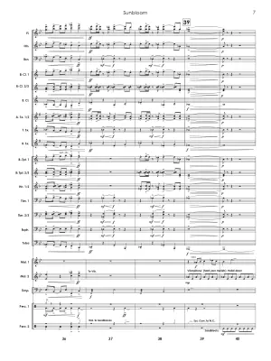 Sunbloom - Lendt - Concert Band - Gr. 3