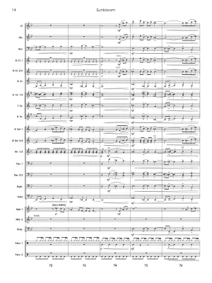 Sunbloom - Lendt - Concert Band - Gr. 3
