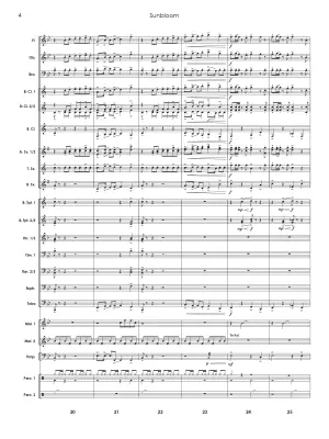 Sunbloom - Lendt - Concert Band - Gr. 3