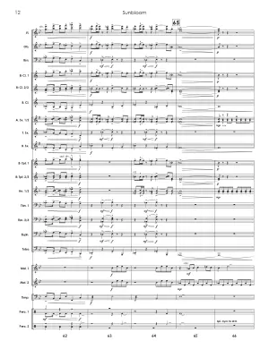 Sunbloom - Lendt - Concert Band - Gr. 3