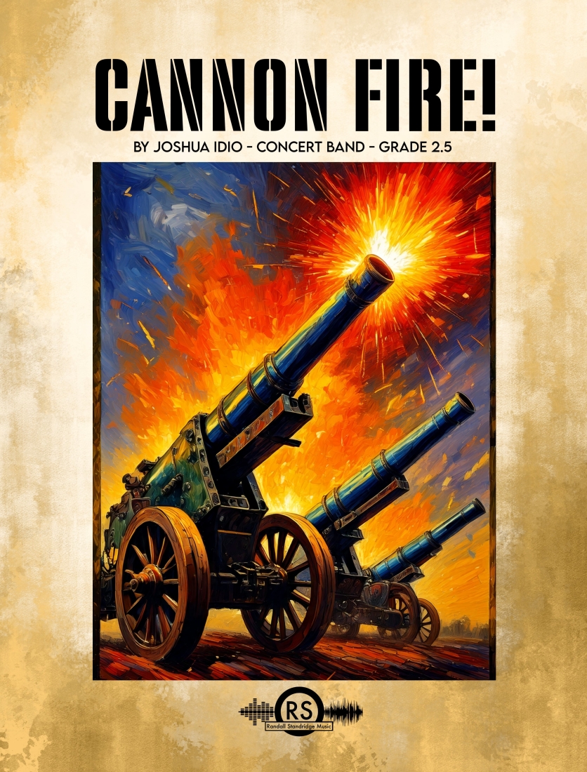 Cannon Fire! - Idio - Concert Band - Gr. 2.5