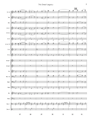 This Great Legacy - Owens - Concert Band - Gr. 2.5