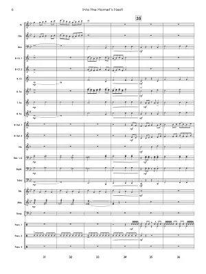 Into The Hornet\'s Nest - Vargas - Concert Band - Gr. 2.5
