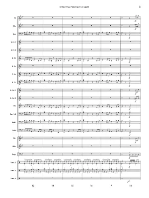 Into The Hornet\'s Nest - Vargas - Concert Band - Gr. 2.5