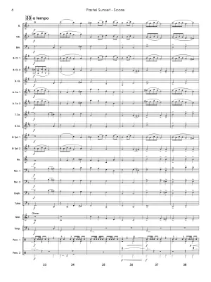 Pastel Sunset - Hoefle - Concert Band - Gr. 2
