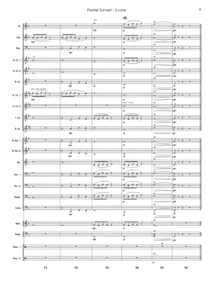 Pastel Sunset - Hoefle - Concert Band - Gr. 2