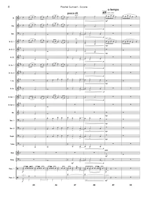 Pastel Sunset - Hoefle - Concert Band - Gr. 2