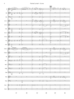 Pastel Sunset - Hoefle - Concert Band - Gr. 2