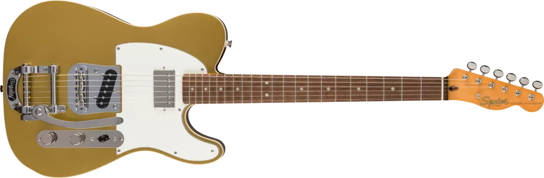 Classic Vibe Custom Telecaster SH with Bigsby - Aztec Gold