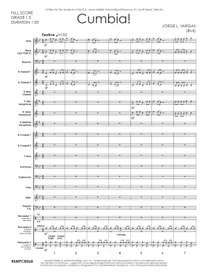 Cumbia! - Vargas - Concert Band - Gr. 1.5