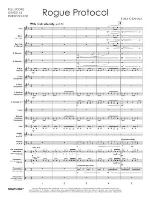 Rogue Protocol - Graham - Concert Band - Gr. 1.5