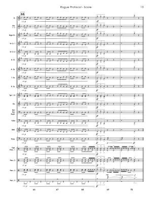 Rogue Protocol - Graham - Concert Band - Gr. 1.5