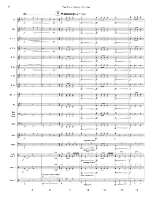 Perilous Seas - Lilliefors - Concert Band - Gr. 1.5