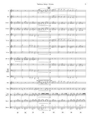 Perilous Seas - Lilliefors - Concert Band - Gr. 1.5