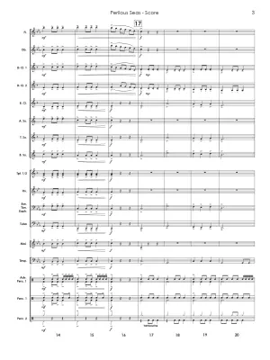 Perilous Seas - Lilliefors - Concert Band - Gr. 1.5